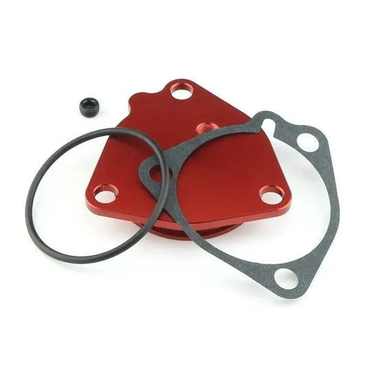 Billet Aluminum Low Servo Cover - Red