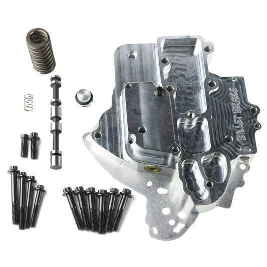Billet Aluminum Manual Valve Body Kit w/ Clean Neutral - Reversed Pattern, PRN123N