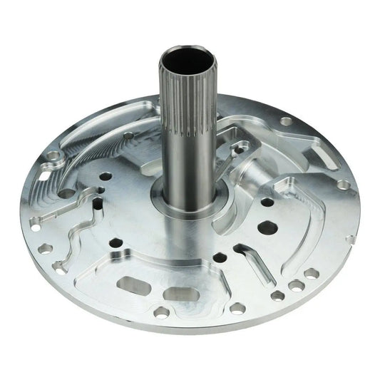 Billet Aluminum Pump Cover w/ 27 Spline Bolt-In Stator Shaft, Adj Regulator - Used w/ 1" 30 Spline Shaft