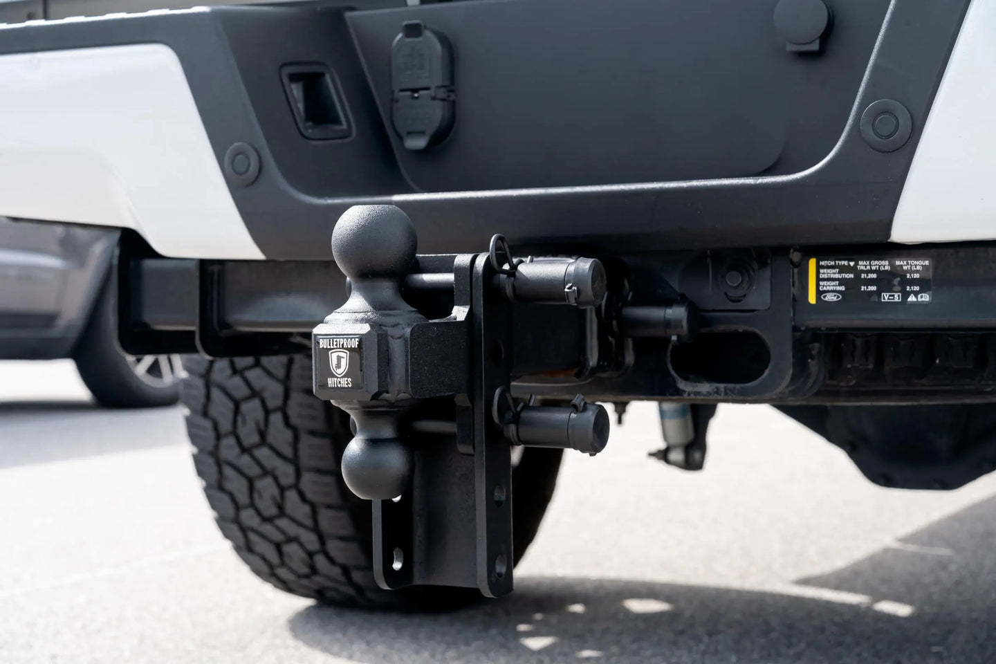 Black Ops 5/8 inch Locking Pin, 3-Pack Keyed Alike BulletProof Hitch BulletProof Hitches