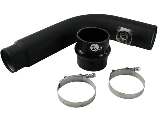 BladeRunner 3-1/2 Inch Aluminum Cold Charge Pipe Black Dodge Diesel Trucks 03-07 L6-5.9L (td) aFe Power aFe Power