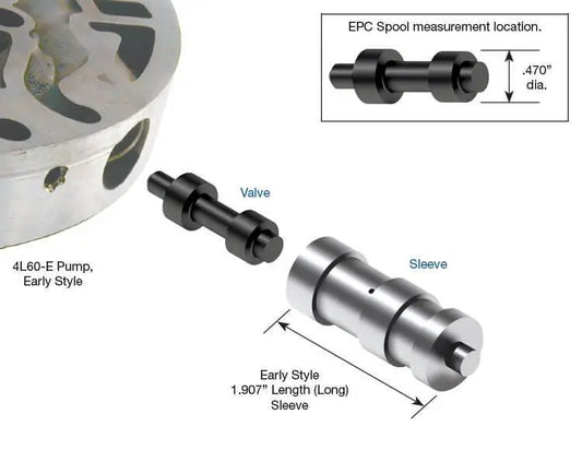 Suncoast Boost Valve Kit - Early Style, .470" Dia., Factory Style