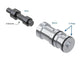 Boost Valve Kit - Late Style, .421" Dia., O-ring Style