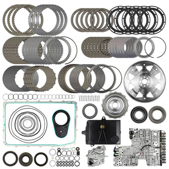 compare product Suncoast CATEGORY 4 10R80 REBUILD KIT, ADDED CAPACITY. E & F GPZ & VALVEBODY & FLEXPLATE