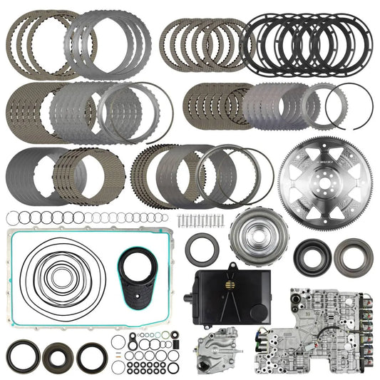 CATEGORY 4 10R80 REBUILD KIT, ADDED CAPACITY. E & F GPZ & VALVEBODY & FLEXPLATE