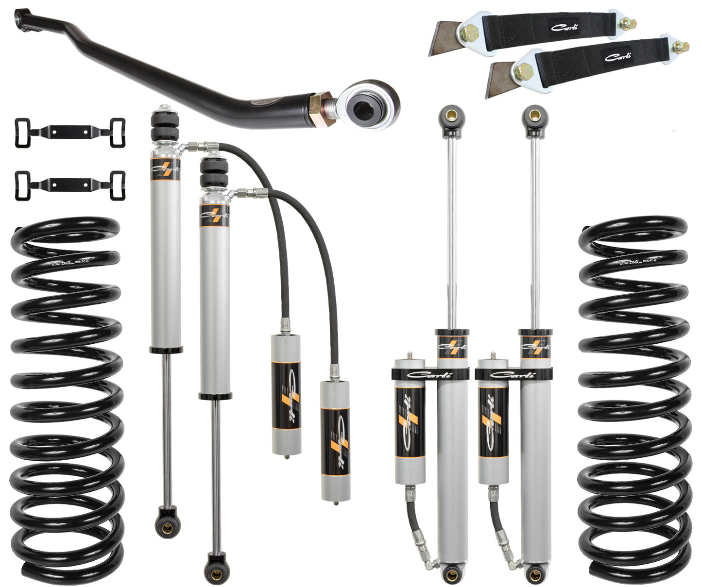 Backcountry 2.0 Leveling System Base 3 Lift 2010-13 RAM 2500/3500 Diesel Carli Suspension Carli Suspension