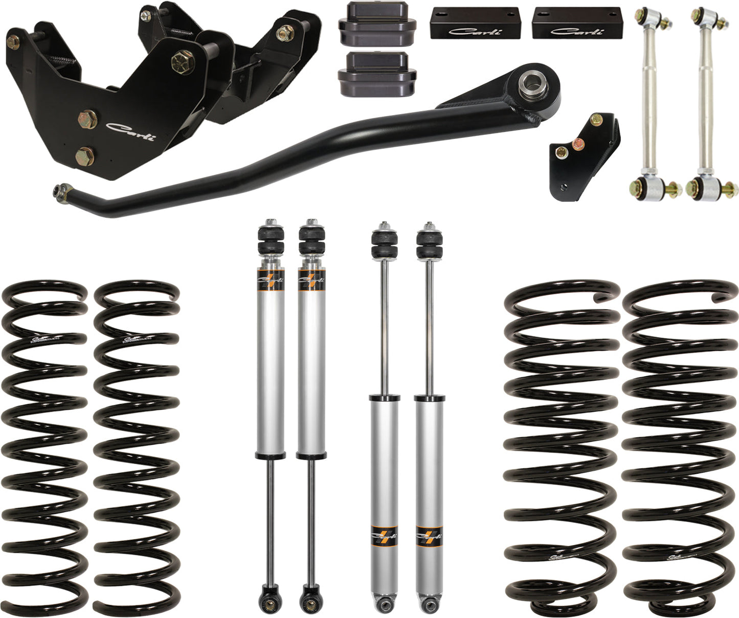 14-18 RAM 2500 4x4 Hemi 3 inch Lift Commuter System R2 Coils Carli Suspension Carli Suspension