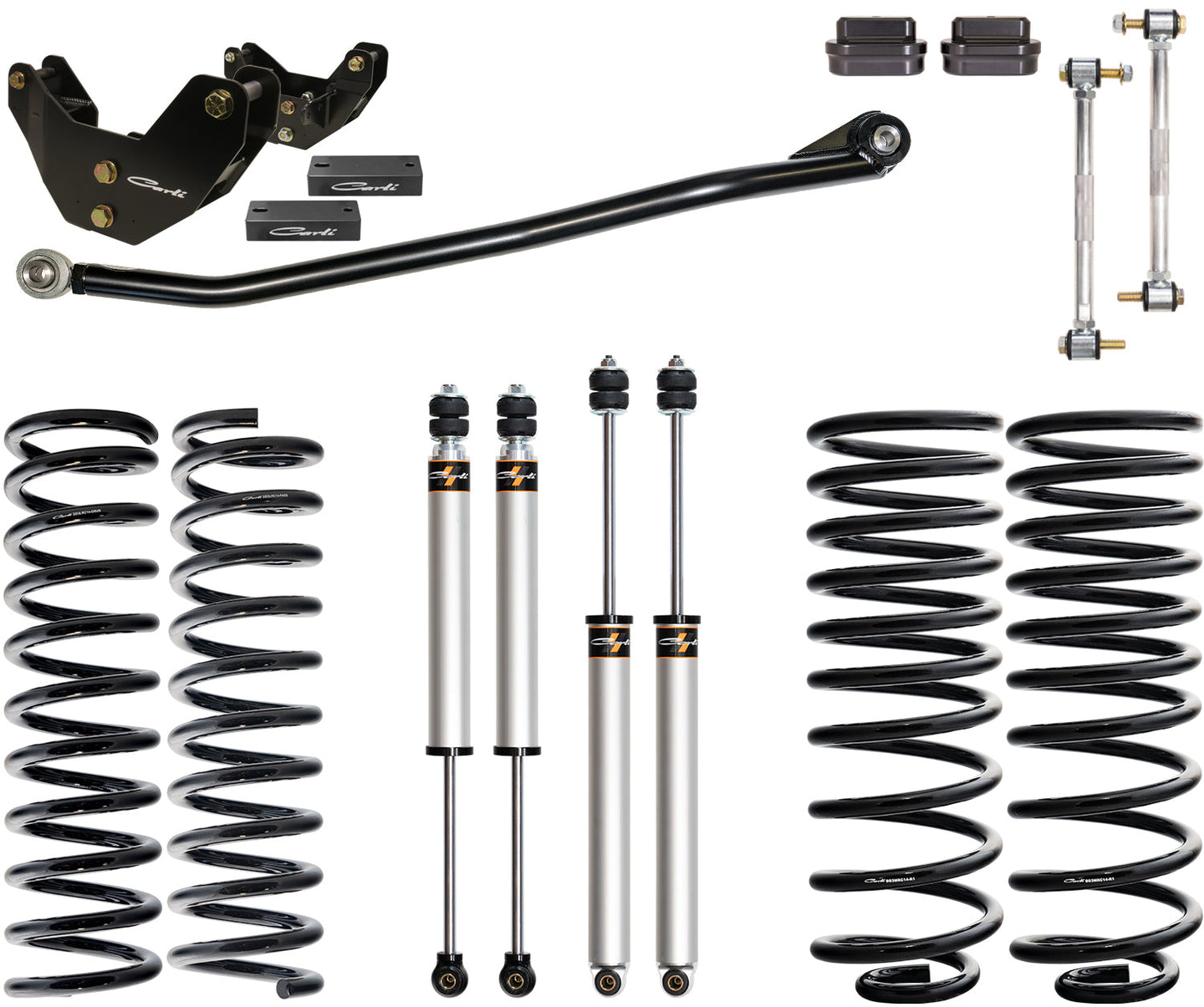 14-26 RAM 2500 4x4 Diesel 3.25 inch Lift Commuter System R2 Coils Carli Suspension Carli Suspension