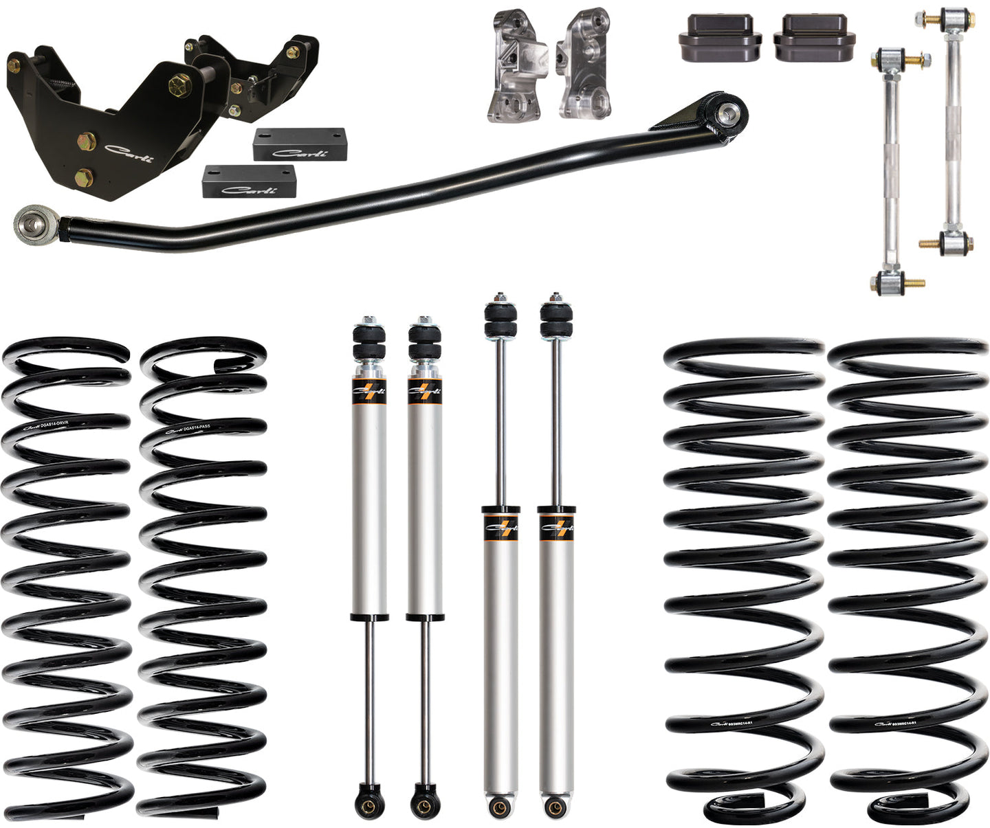 19+ RAM 2500 4x4 Hemi 3 inch Lift Commuter System R2 Coils Carli Suspension Carli Suspension
