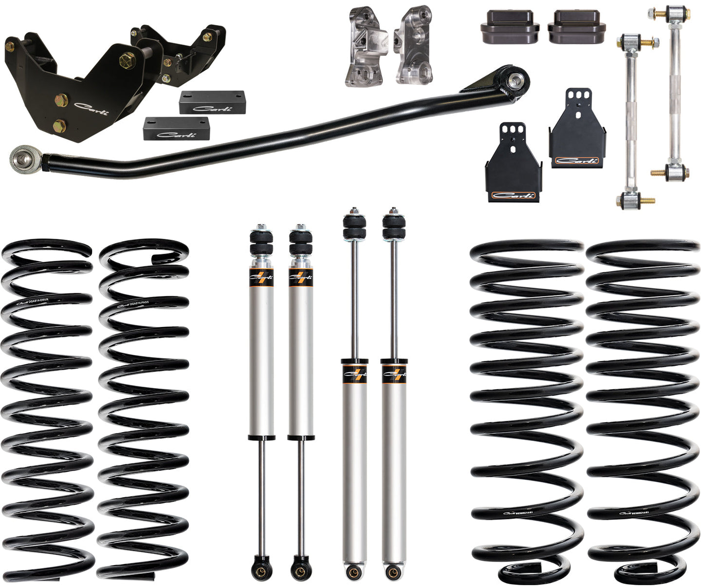 19-26 RAM 2500 4x4 Power Wagon 3 inch Lift Commuter System R2 Coils Carli Suspension Carli Suspension