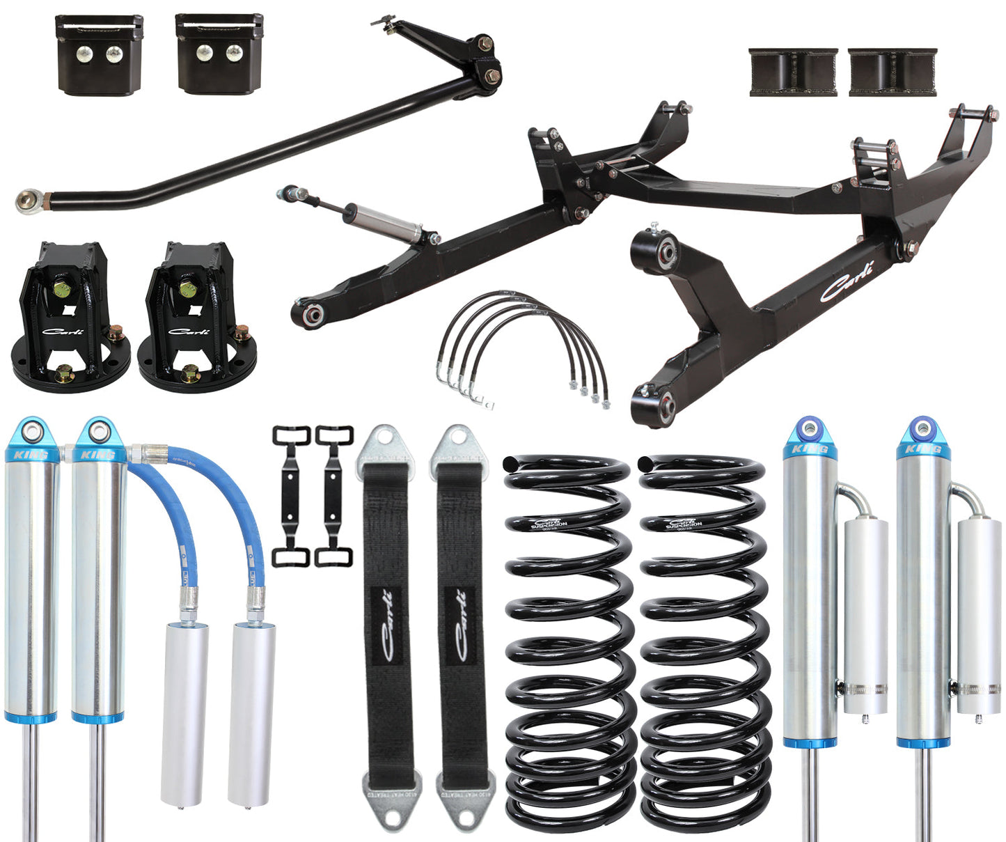 Dominator 3.0 System Base 6 Lift 2010-11 RAM 2500/3500 Diesel Carli Suspension Carli Suspension