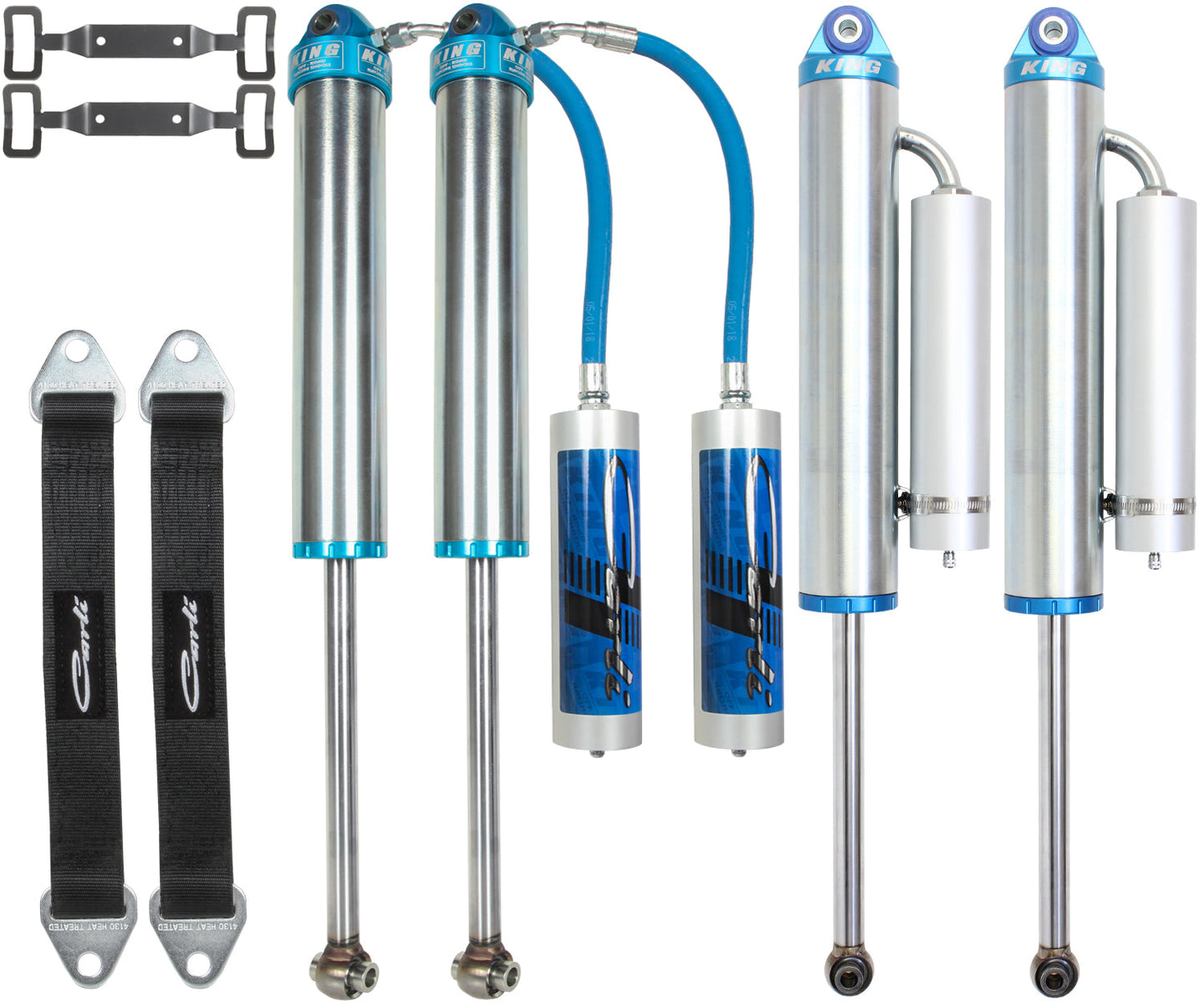 Dominator Remote Res 3.0 Shock Set Long Arm Valving 2003-13 RAM 2500/3500 Carli Suspension Carli Suspension