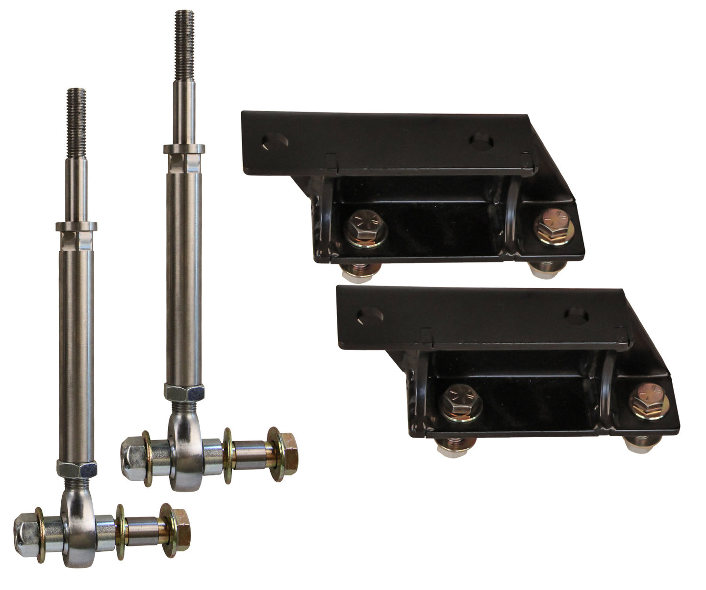 Adjustable 10mm Extended Links/Brackets 03-12 RAM 2500/3500 4x4 6 Lift Carli Suspension Carli Suspension