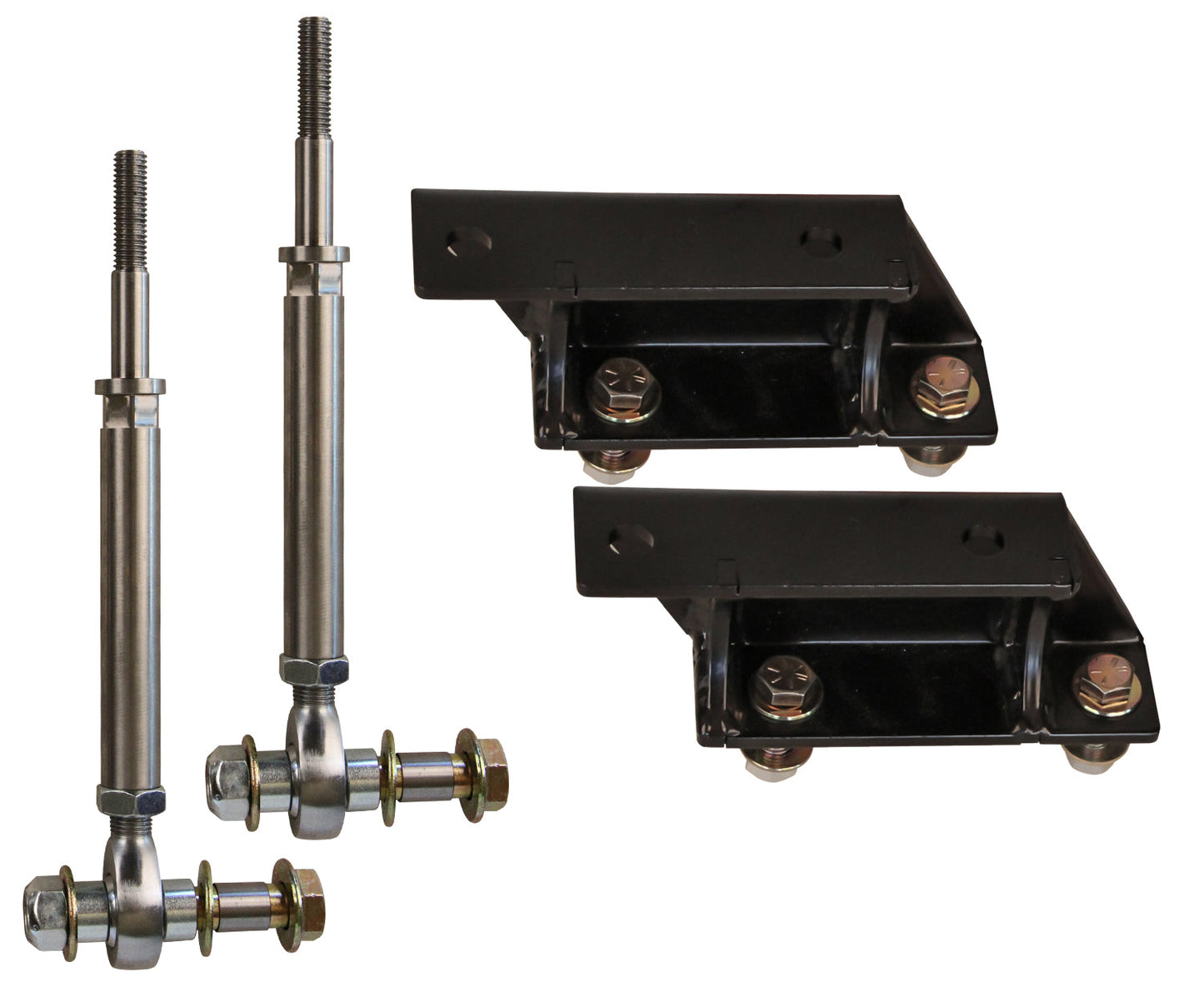 Adjustable 10mm Extended Links/Brackets 03-12 RAM 2500/3500 4x4 6 Lift Carli Suspension Carli Suspension