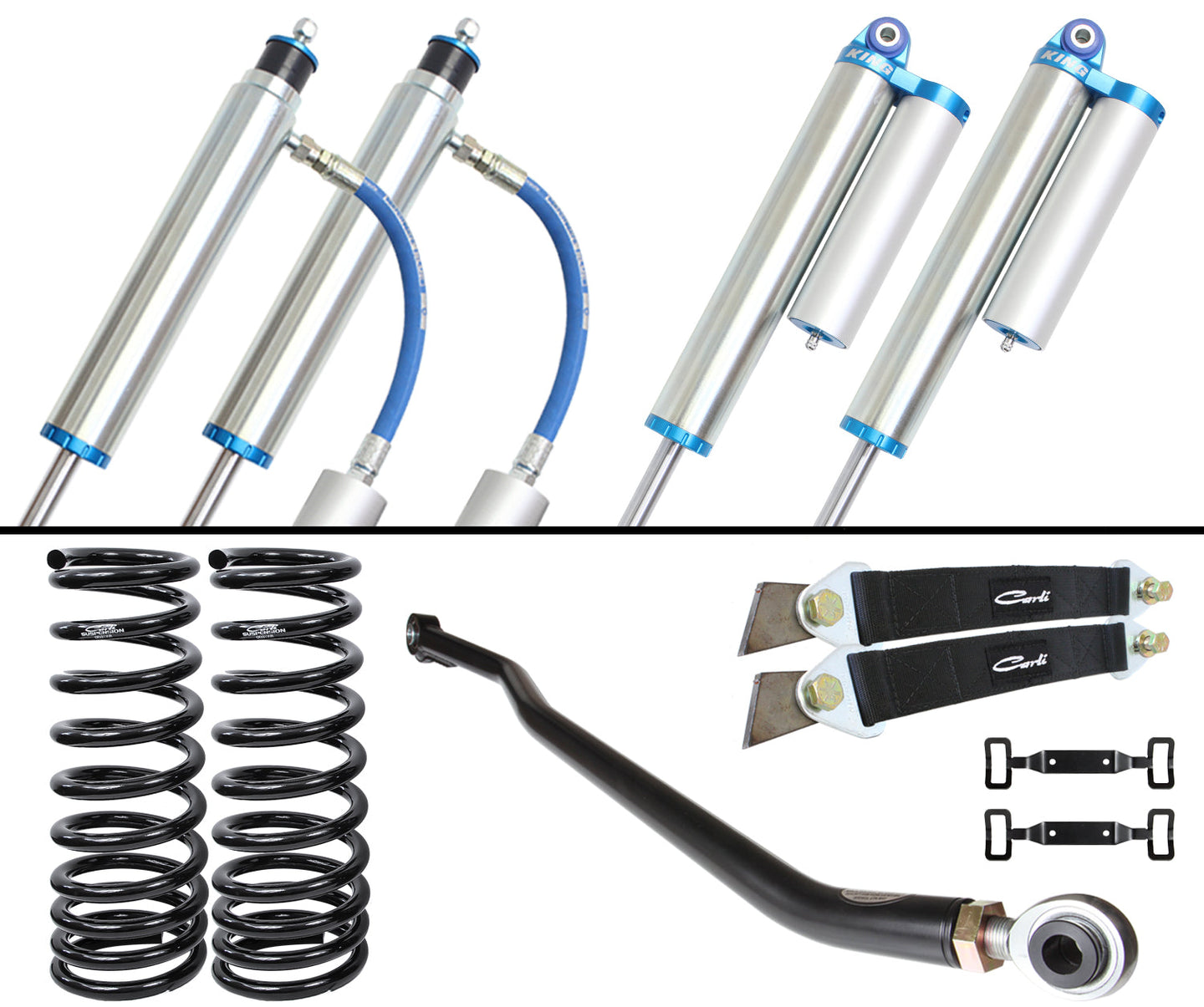 Pintop 2.5 Leveling System Base 3 Lift 2003-09 RAM 2500/3500 Diesel Carli Suspension Carli Suspension
