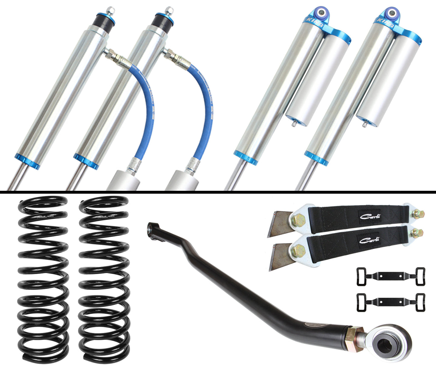 Pintop 2.5 Leveling System Base 3 Lift 2010-13 RAM 2500/3500 Diesel Carli Suspension Carli Suspension