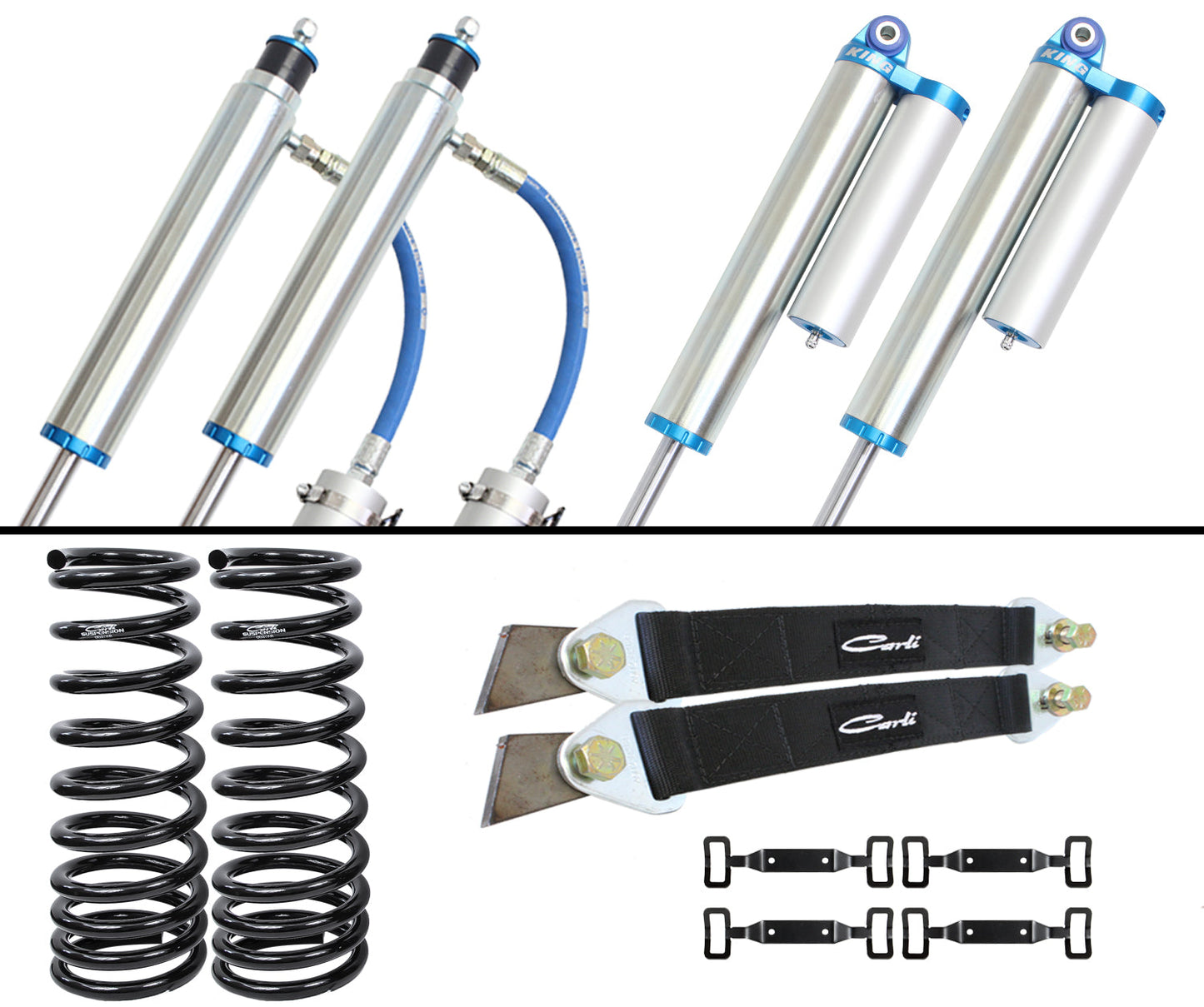 Pintop 2.5 Leveling System Base 2.5 Lift 1994-02 RAM 2500/3500 Diesel Carli Suspension Carli Suspension