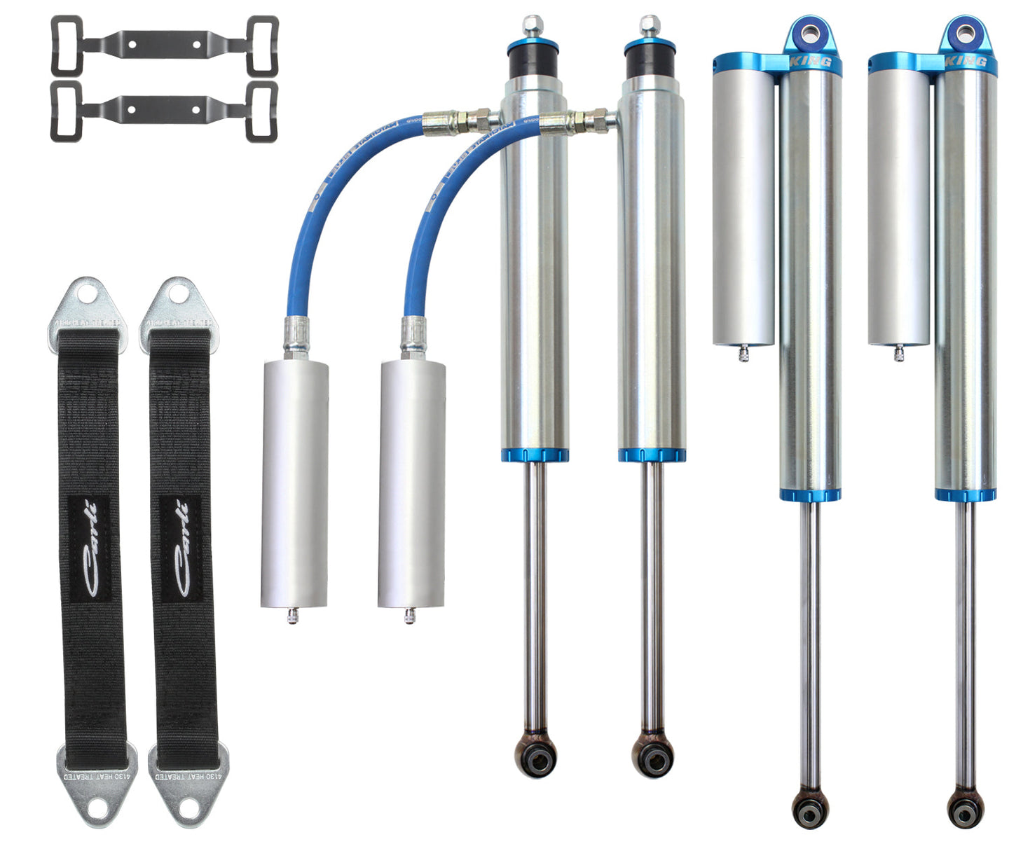 Pintop 2.5 Remote Res Shock Set 3 Lift 2003-09 RAM 2500/3500 Diesel Carli Suspension Carli Suspension