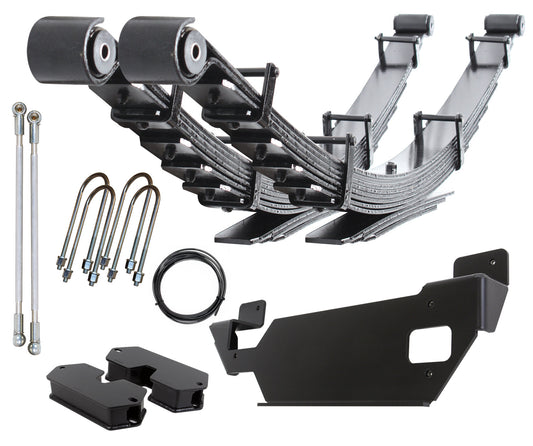 Rear Progressive Leaf Spring Kit 19-22 RAM 3500 w/Air-Leveling 1 Lift Carli Suspension Carli Suspension