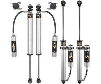 compare product Backcountry Leveling Shock Set Remote Reservoir 2013-23 RAM 3500 4x4 Carli Suspension