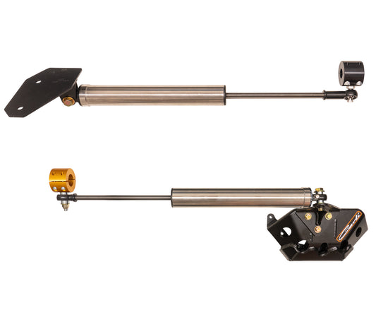 Opposing SS Steering Stabilizer Y-Style 3-6 Lift 2003-08 RAM 2500/3500 Carli Suspension Carli Suspension