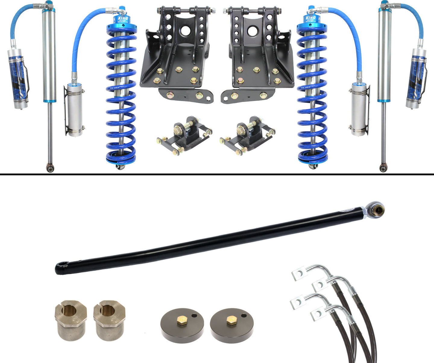 Coilover 2.5 System Base 4.5 Lift 2005-07 Ford F250/F350 Diesel 4x4 Carli Suspension Carli Suspension