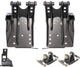 Coilover Mounts bolt-on with no welding Required Finished in durable black Powdercoat Carli Suspension Carli Suspension