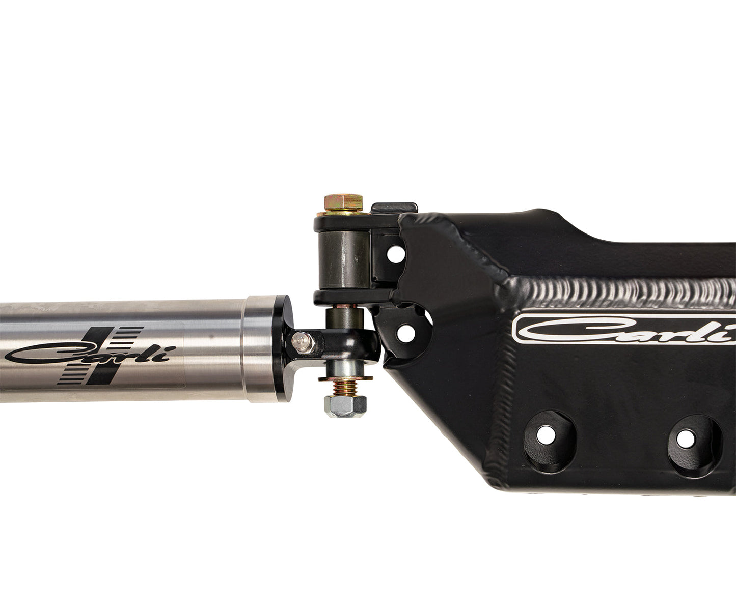23+ Ford F250/350 4x4 Low Mount Steering Stabilizer Kit With Differential Guard Carli Suspension Carli Suspension