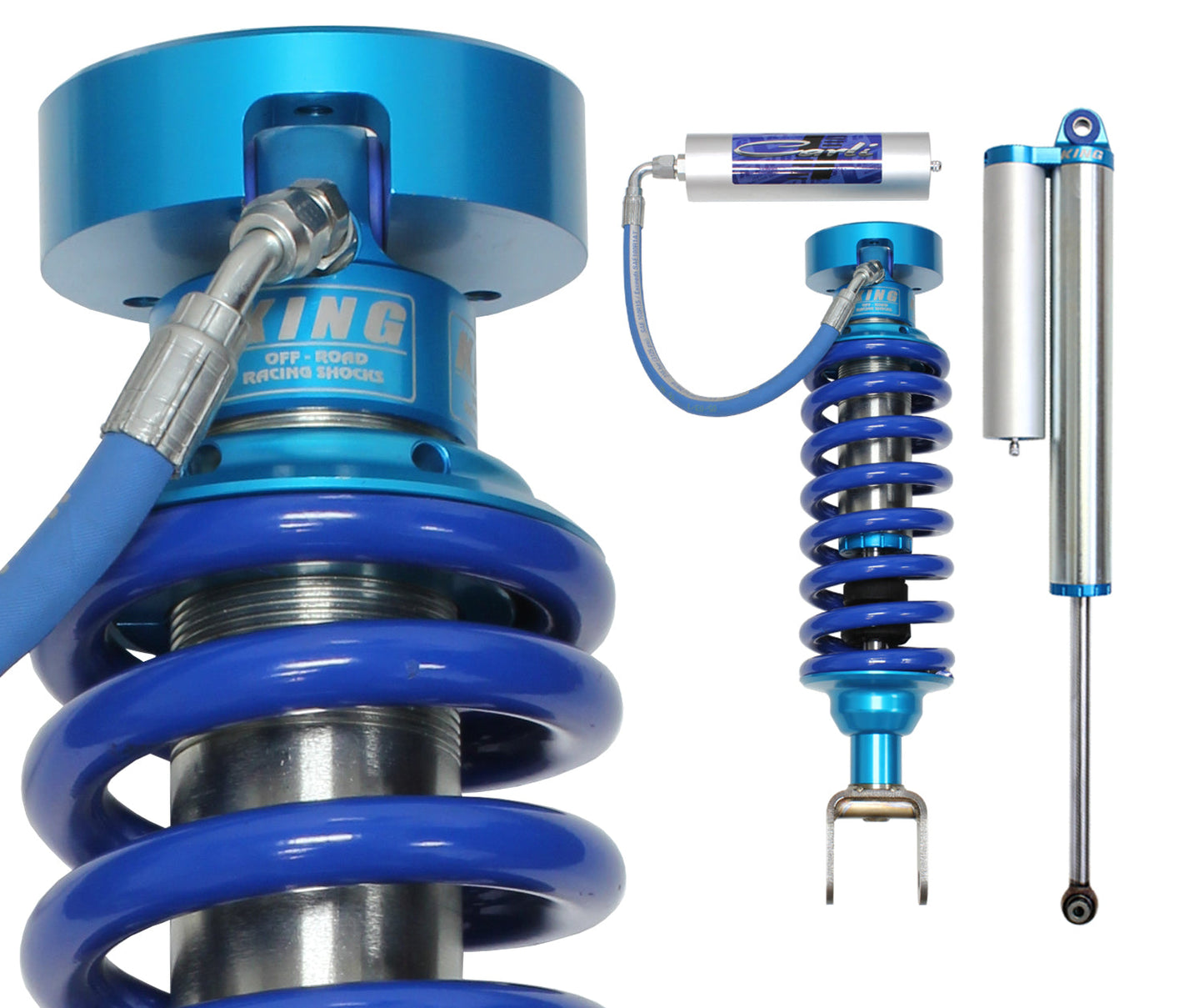 Tuned Remote Reservoir 2.5 Shock Set 2014-18 RAM 1500 Diesel 4x4 Carli Suspension Carli Suspension