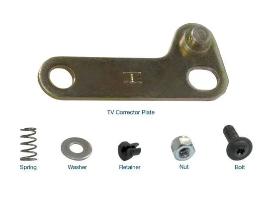 Carburetor TV Linkage Corrector Kit - Fits Holley® Aftermarket-Style Throttle Arm