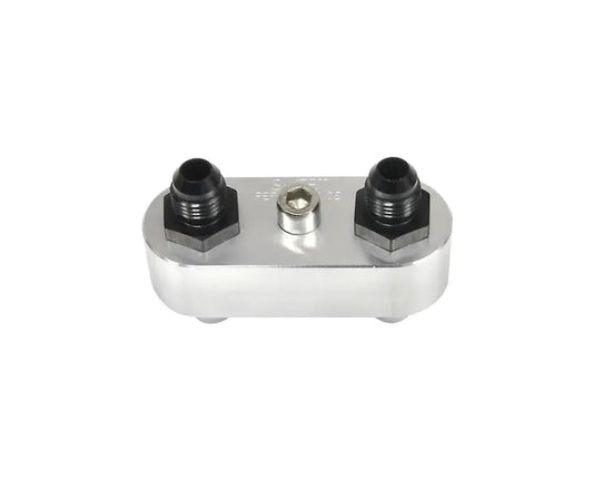 Suncoast Case Cooler Line Manifold Adapter w/ Two -6 AN Fittings