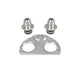 Case Cooler Line Manifold Adapter w/ Two -8 AN Fittings