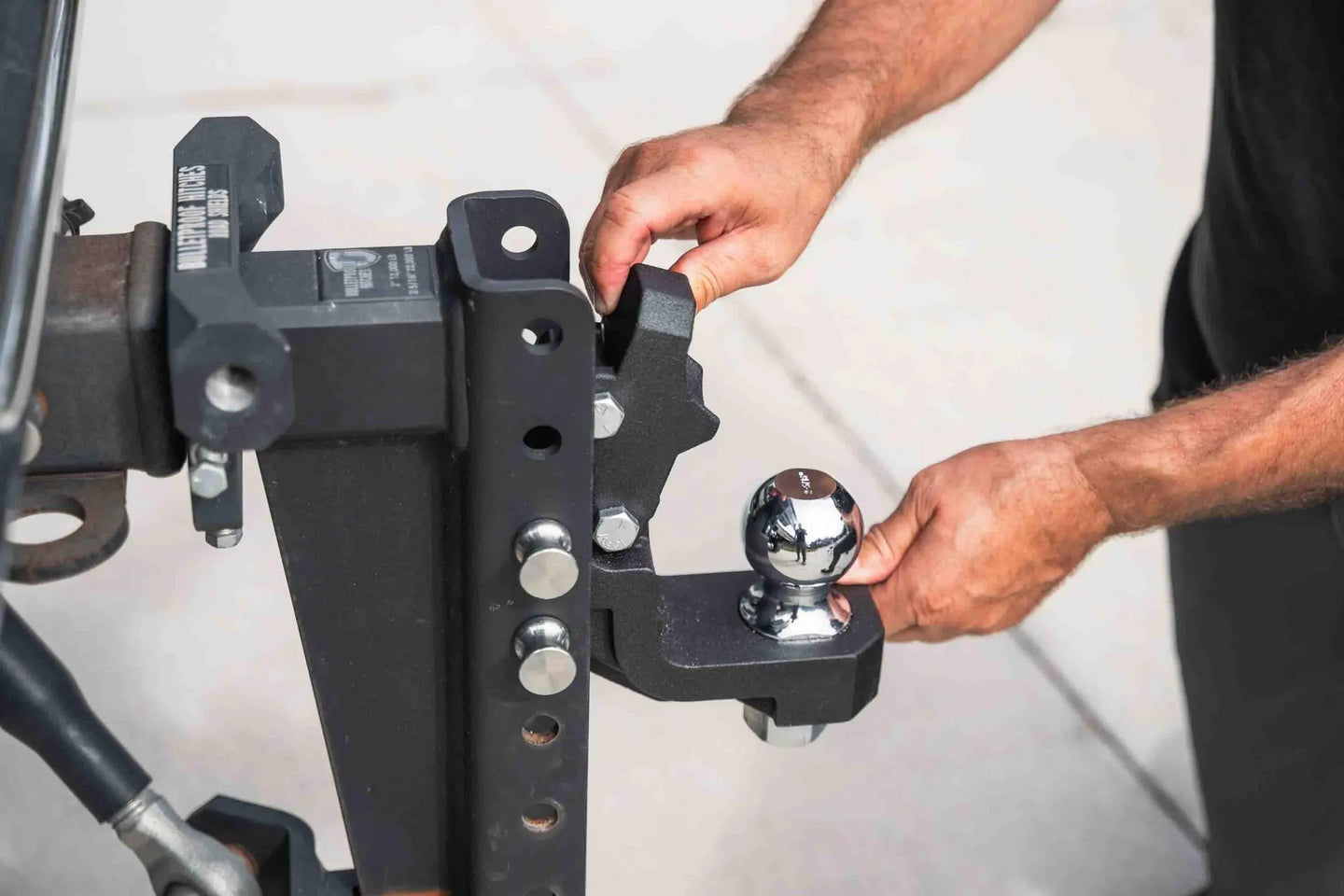 Channel Pintle Attachment (BLACK) BulletProof Hitch BulletProof Hitches