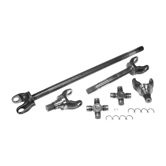 Chromoly Front Axle Kit For Dana 60 Differential 35 Spline 39.93 Inch Long D60 '05-'16 F250/ F350 35/35 Spline 4340 Front Axle Kit W/ 1550 U-Joints (ASSM REQ) Yukon Gear Yukon Gear and Axle