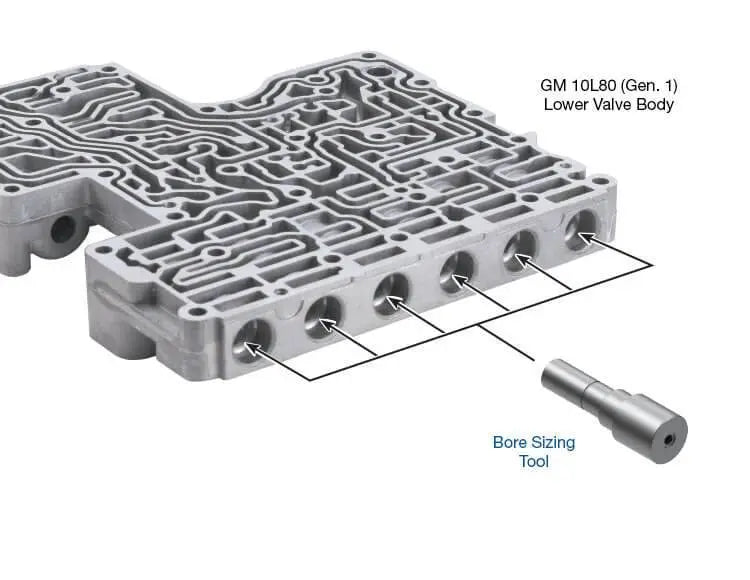Clutch Control Valve Bore Sizing Tool
