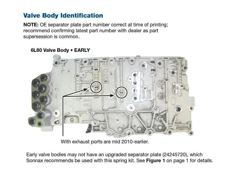 Clutch Select Valve Spring Kit
