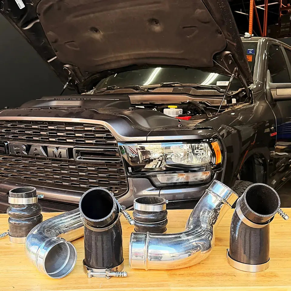Cold and Hot Side Intercooler Pipe Kit for 2019-2024 Ram 2500/3500 Cummins 6.7L TAMELESS PERFORMANCE