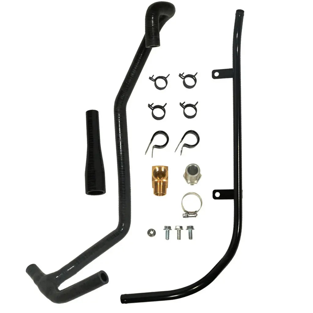 Coolant Tube Relocation Kit, Howler Turbo - Dodge Automatic 2003-2005 5.9L BD Diesel