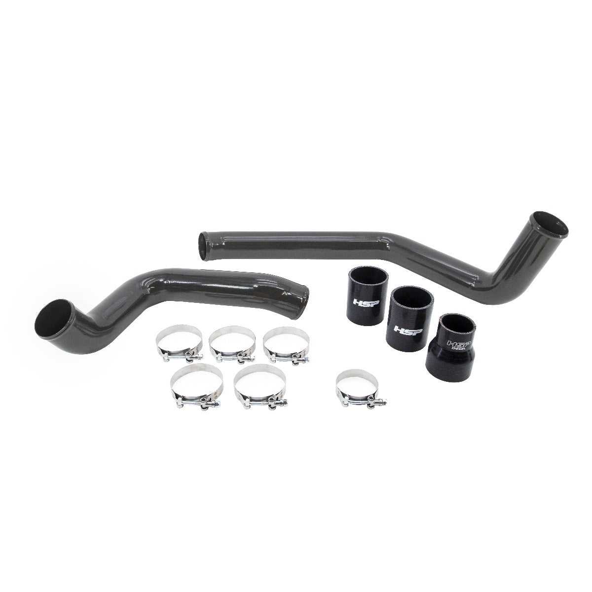 HSP Intercooler Bundle Kit For 2004.5-2005 Silverado/Sierra 2500/3500 Kingsport Grey