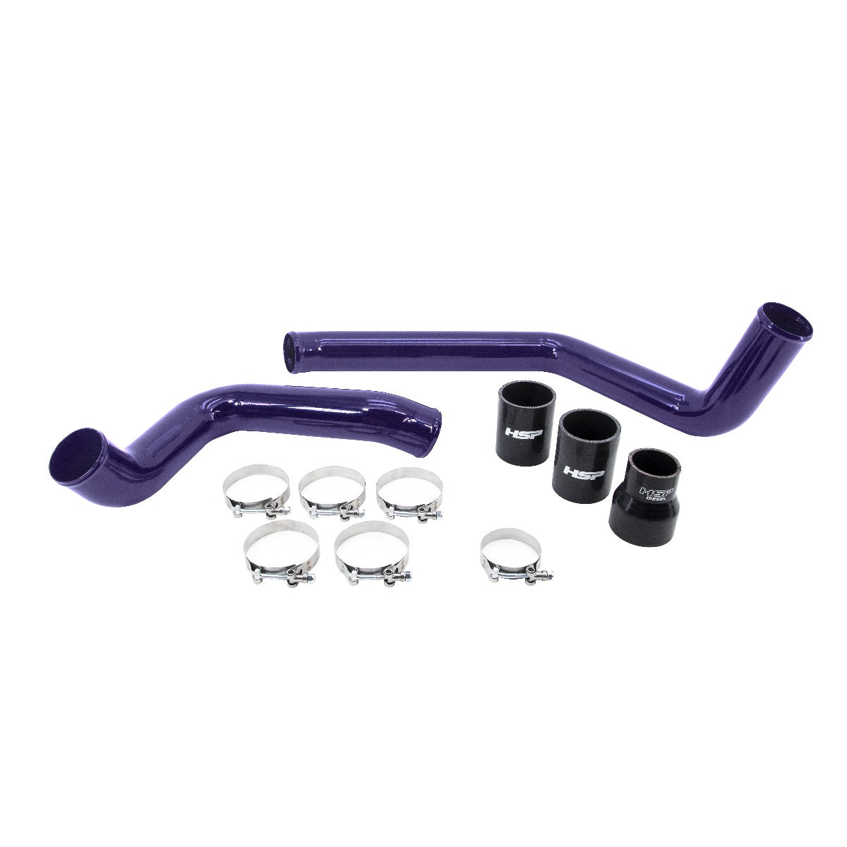 HSP Intercooler Bundle Kit For 2004.5-2005 Silverado/Sierra 2500/3500-Illusion Purple - HSP Diesel