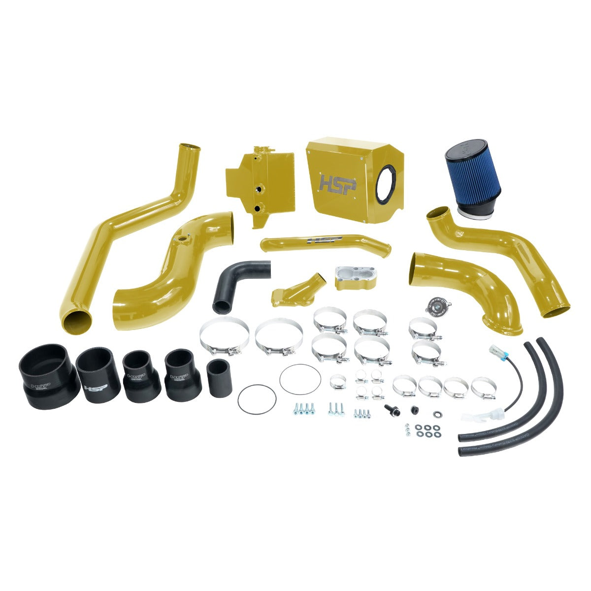 HSP Deluxe No Bridge/ With Cold Side Bundle Kit For 2004.5-2005 Silverado/Sierra 2500/3500 Illusion Blueberry