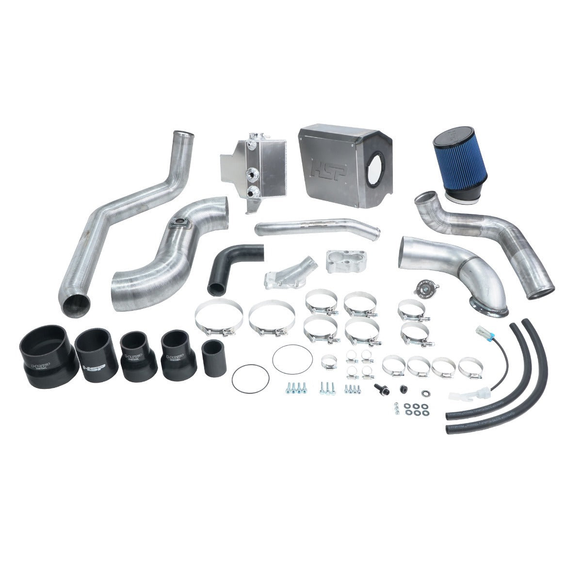 HSP Deluxe No Bridge/ With Cold Side Bundle Kit For 2004.5-2005 Silverado/Sierra 2500/3500-Illusion Cherry