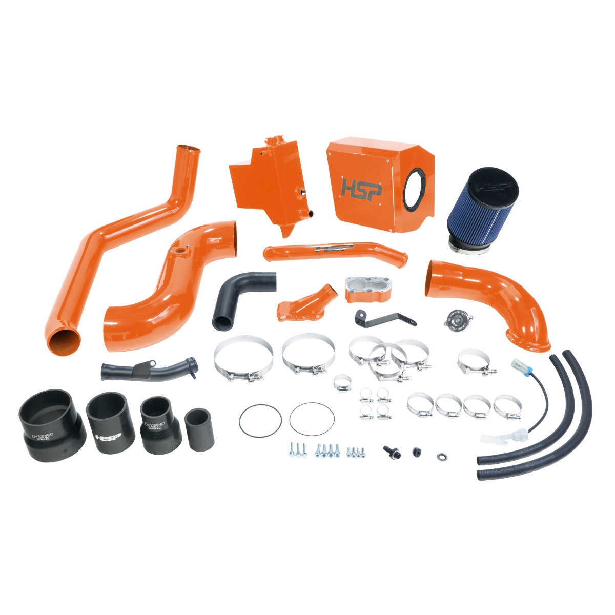 HSP Deluxe No Bridge/Cold Side Bundle Kit For 2006-2007 Silverado/Sierra 2500/3500 Illusion Blueberry