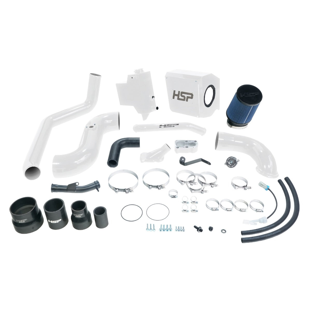 HSP Deluxe No Bridge/Cold Side Bundle Kit For 2006-2007 Silverado/Sierra 2500/3500-Illusion Purple