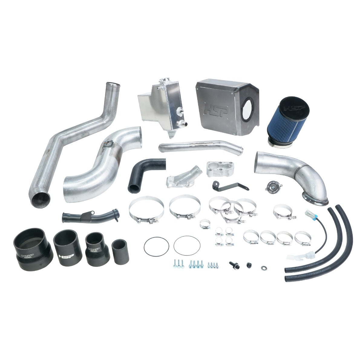 HSP Deluxe No Bridge/Cold Side Bundle Kit For 2007.5-2010 Silverado/Sierra 2500/3500 Illusion Blueberry