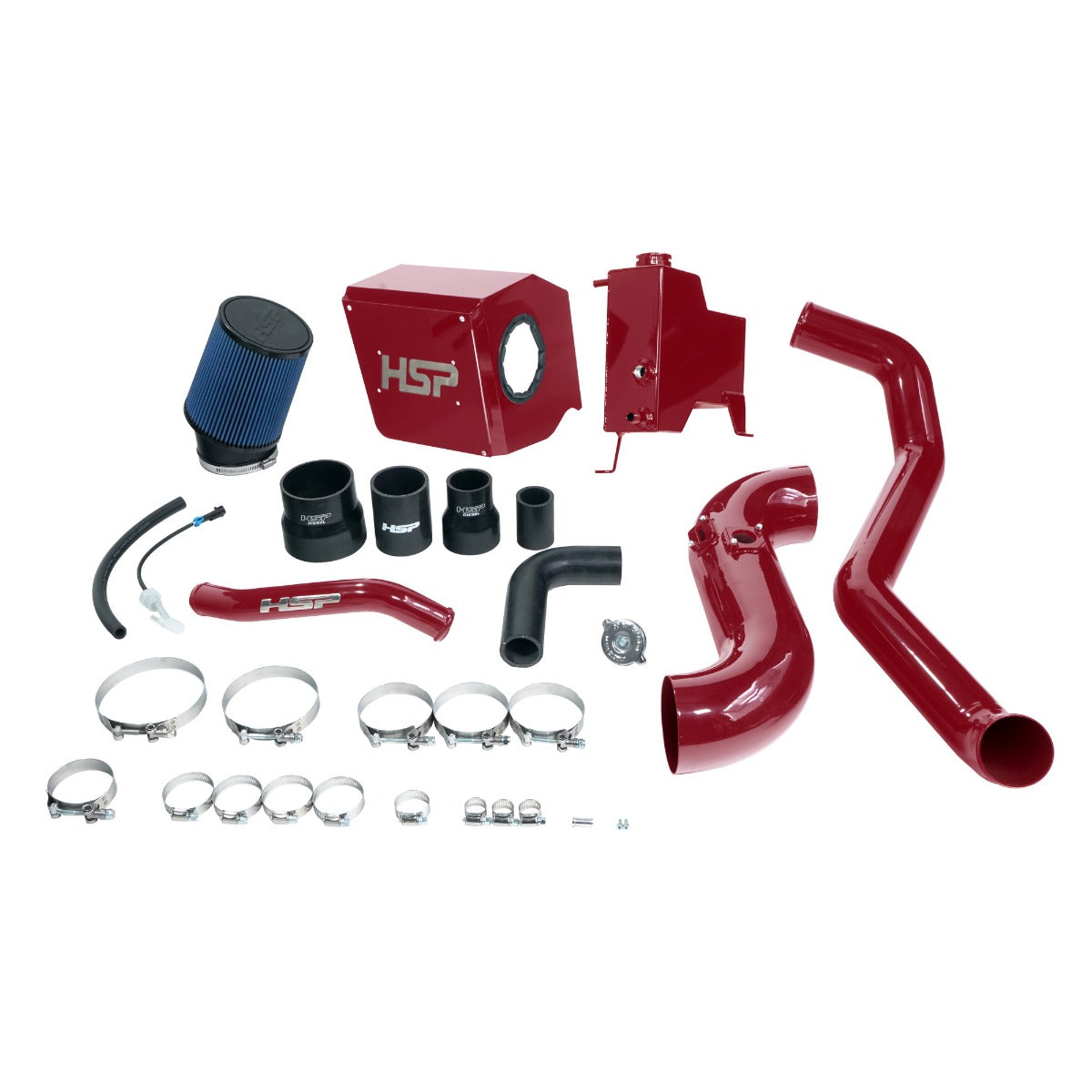 HSP Deluxe No Bridge/Cold Side Bundle Kit For 2015-2016 Silverado/Sierra 2500/3500-Illusion Cherry - HSP Diesel
