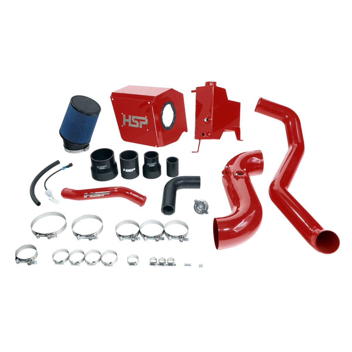 HSP Deluxe No Bridge/Cold Side Bundle Kit For 2015-2016 Silverado/Sierra 2500/3500-M&M Orange
