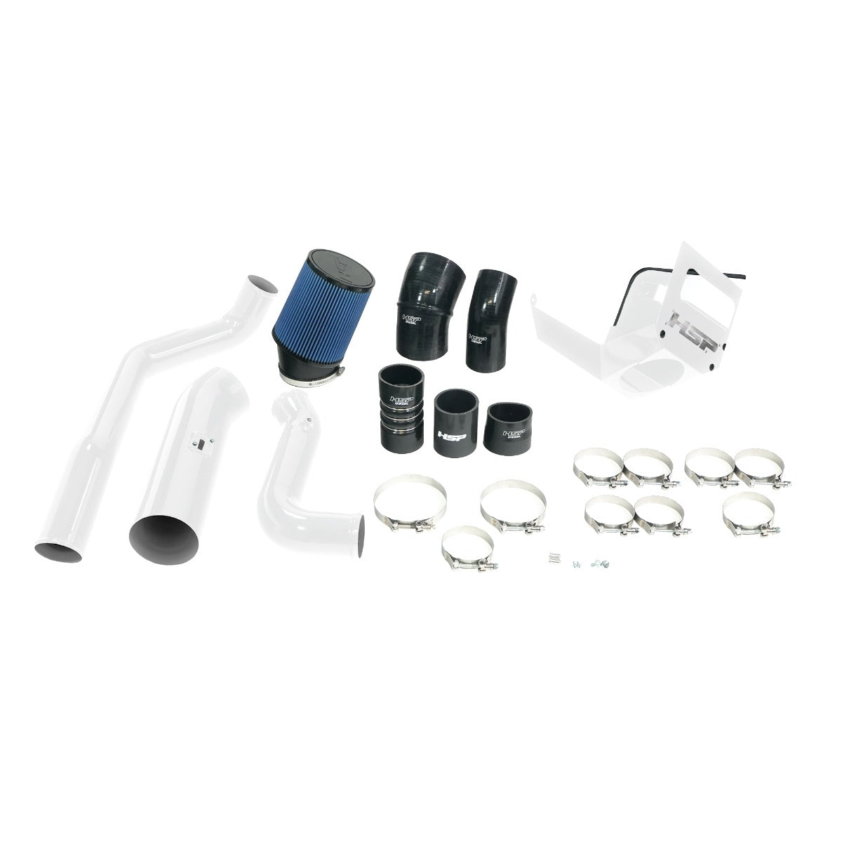 HSP Max Air Flow Bundle Kit For 2017-2019 Silverado/Sierra 2500/3500-Polar White