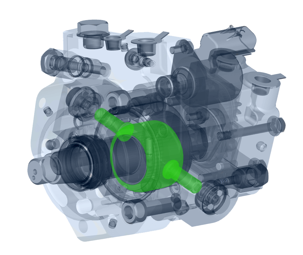 Ford 6.7L CP4 to DCR Pump Conversion view 5