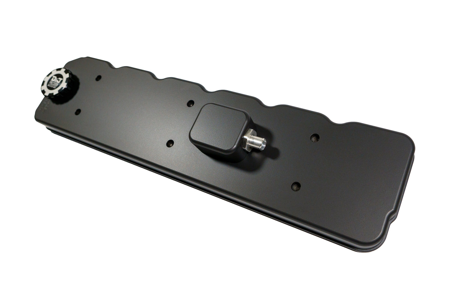 D&J Precision Machine Billet Valve Cover 2006 - Present Year Black Powder Coat D&J Precision Machine